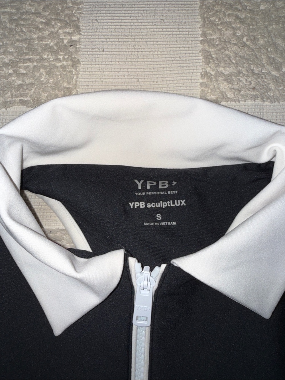 NWOT Abercrombie & Fitch YPB SculptLux polo tank top size S - Picture 2 of 5